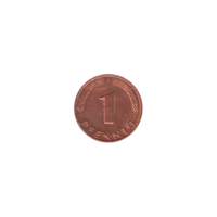 Preview 1 Pfennig, 1990 reverse