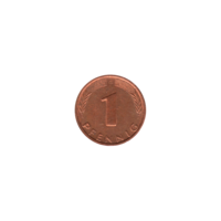 Preview 1 Pfennig, 1974 reverse