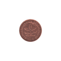 Preview 2 Pfennigs, 1989 obverse