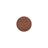 Preview 1 Pfennig, 1969 obverse