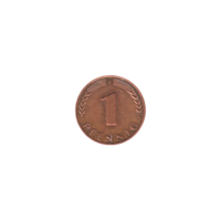 Preview 1 Pfennig, 1969 reverse