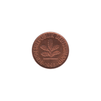 Preview 2 Pfennigs, 1995 obverse