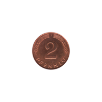 Preview 2 Pfennigs, 1995 reverse