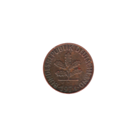 Preview 2 Pfennigs, 1974 obverse