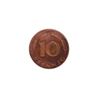Preview 10 Pfennigs, 1996 reverse