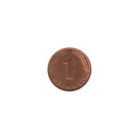 Preview 1 Pfennig, 1989 reverse