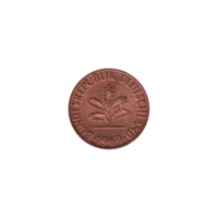 Preview 2 Pfennigs, 1969 obverse
