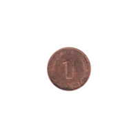 Preview 1 Pfennig, 1986 reverse