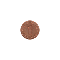 Preview 1 Pfennig, 1981 reverse