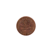 Preview 2 Pfennigs, 1974 obverse