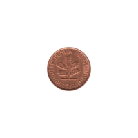 Preview 1 Pfennig, 1988 obverse