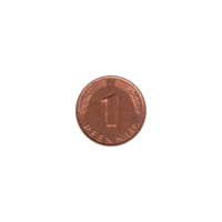 Preview 1 Pfennig, 1988 reverse