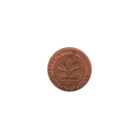 Preview 1 Pfennig, 1967 obverse