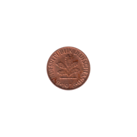 Preview 1 Pfennig, 1976 obverse
