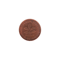 Preview 2 Pfennigs, 1975 obverse