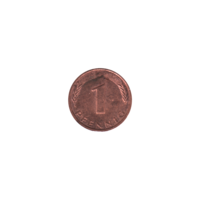Preview 1 Pfennig, 1982 reverse