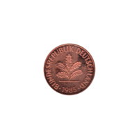 Preview 2 Pfennigs, 1985 obverse