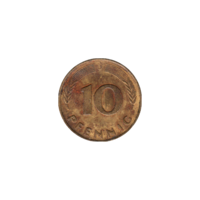 Preview 10 Pfennigs, 1978 reverse