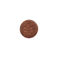 Preview 1 Pfennig, 1972 obverse