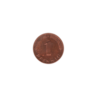 Preview 1 Pfennig, 1982 reverse