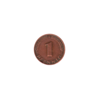 Preview 1 Pfennig, 1982 reverse