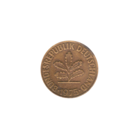 Preview 10 Pfennigs, 1975 obverse