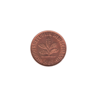 Preview 2 Pfennigs, 1989 obverse
