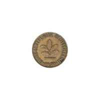 Preview 5 Pfennigs, 1950 obverse