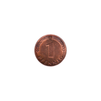 Preview 1 Pfennig, 1966 reverse
