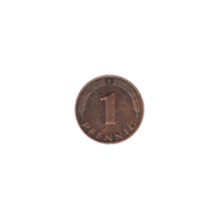 Preview 1 Pfennig, 1985 reverse