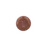 Preview 1 Pfennig, 1995 reverse