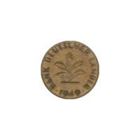 Preview 10 Pfennigs, 1949 obverse