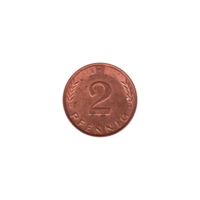 Preview 2 Pfennigs, 1992 reverse