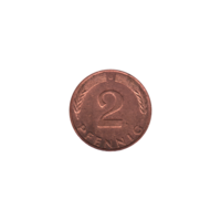 Preview 2 Pfennigs, 1979 reverse