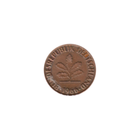 Preview 2 Pfennigs, 1966 obverse