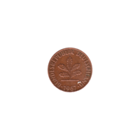 Preview 1 Pfennig, 1967 obverse