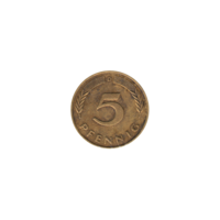 Preview 5 Pfennigs, 1982 reverse