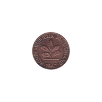 Preview 2 Pfennigs, 1962 obverse