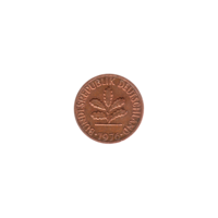 Preview 1 Pfennig, 1976 obverse