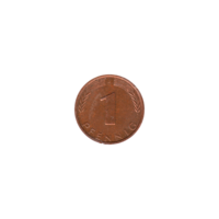 Preview 1 Pfennig, 1976 reverse