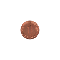 Preview 1 Pfennig, 1980 reverse