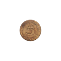 Preview 5 Pfennigs, 1990 reverse
