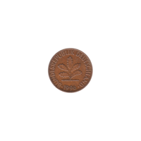 Preview 1 Pfennig, 1996 obverse
