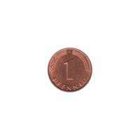 Preview 1 Pfennig, 1981 reverse