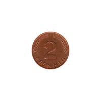 Preview 2 Pfennigs, 1980 reverse
