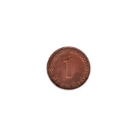 Preview 1 Pfennig, 1966 reverse