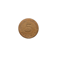 Preview 5 Pfennigs, 1978 reverse