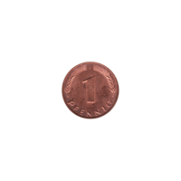 Preview 1 Pfennig, 1979 reverse