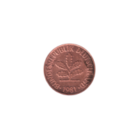 Preview 2 Pfennigs, 1981 obverse