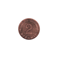 Preview 2 Pfennigs, 1981 reverse